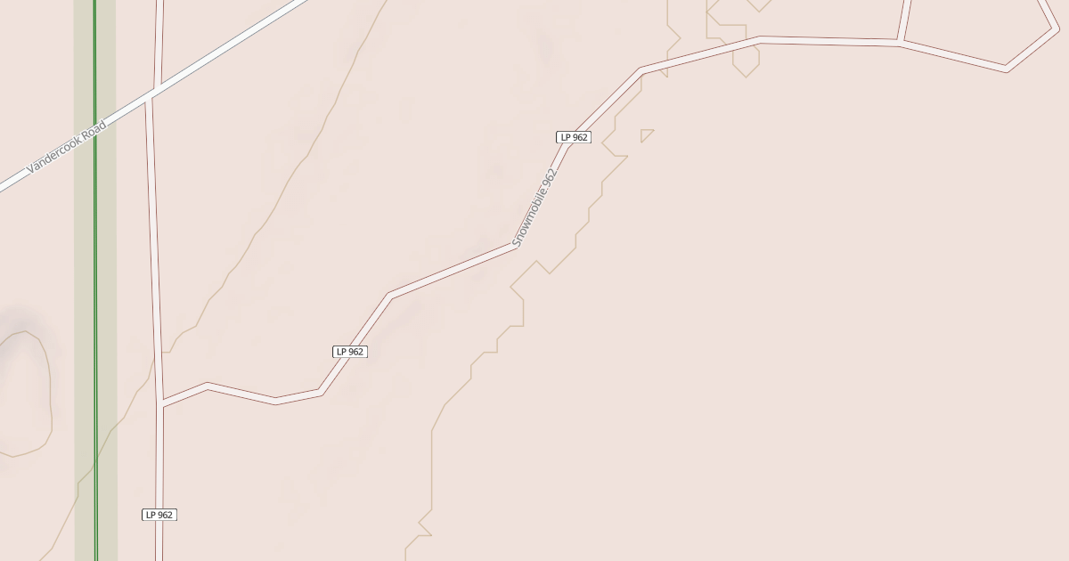 Map preview of Alcona Smt Turkey Ft Dnr962