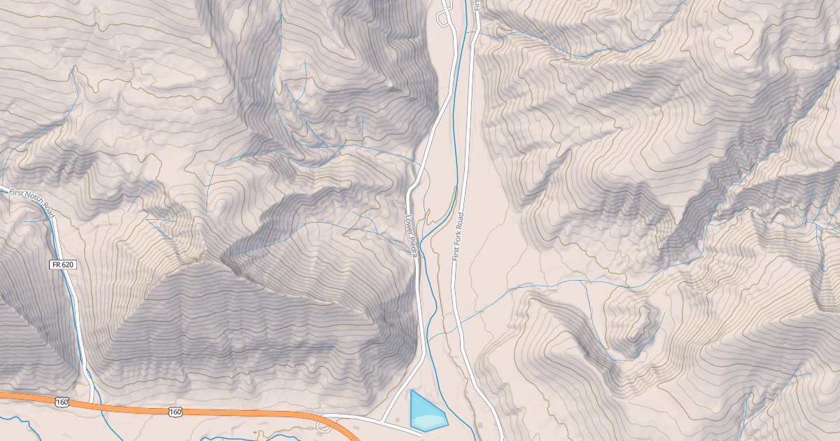Map preview of LOWER PIEDRA