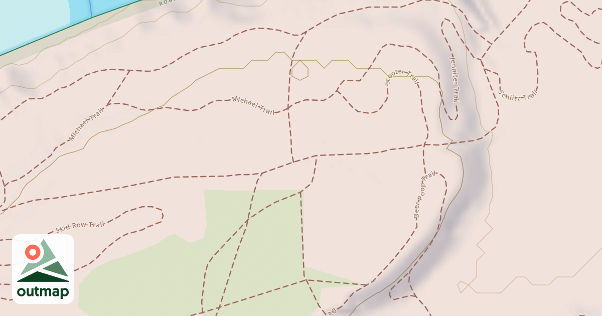 Map of Yellow Trail