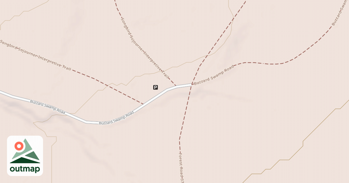 Map of BUZZARD SWAMP