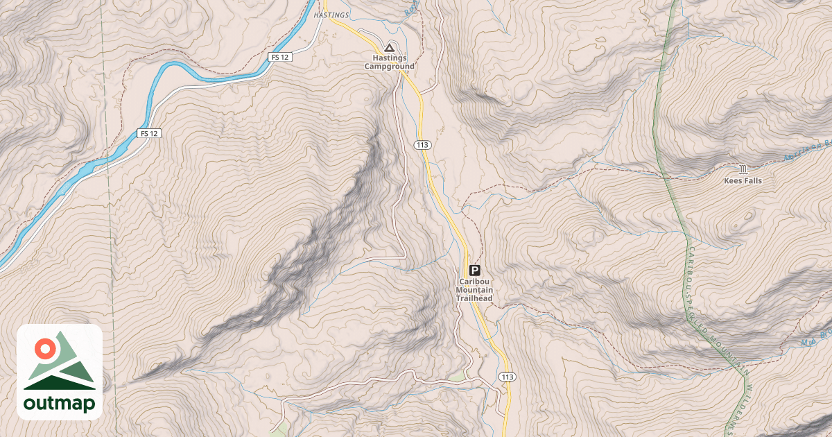 Map of Bull Brook Bypass Snomo