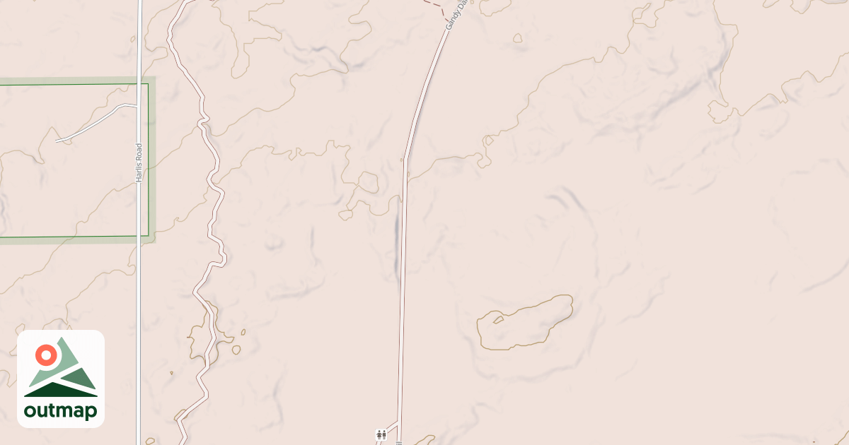 Map of Gandy Dancer State Trail MS84.029