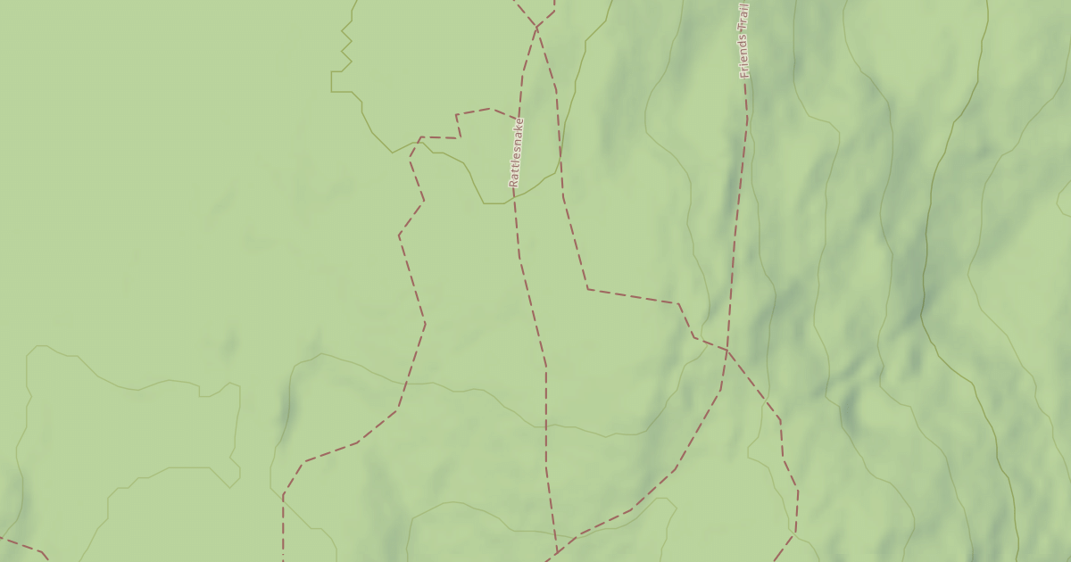 Map preview of Rattlesnake Hill Trail