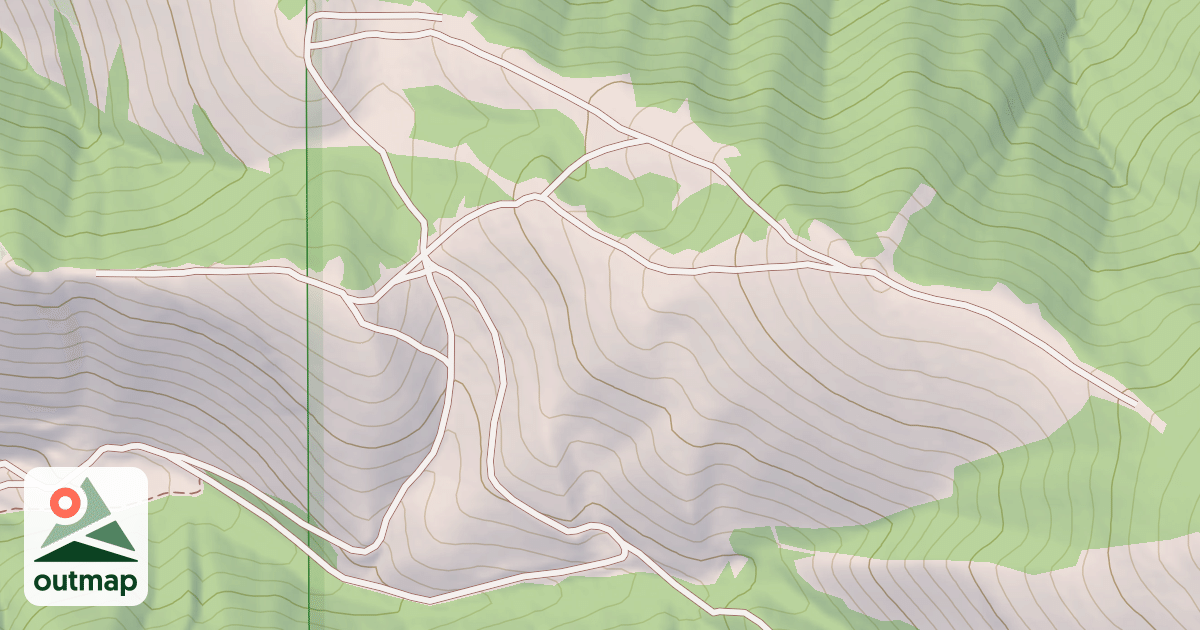 Map of GRAVEYARD CANYON