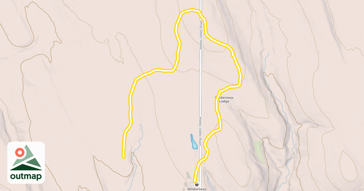Map of "A" Frame