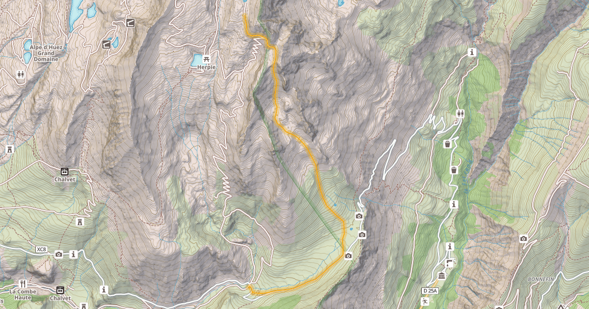 Map preview of Combe du Loup