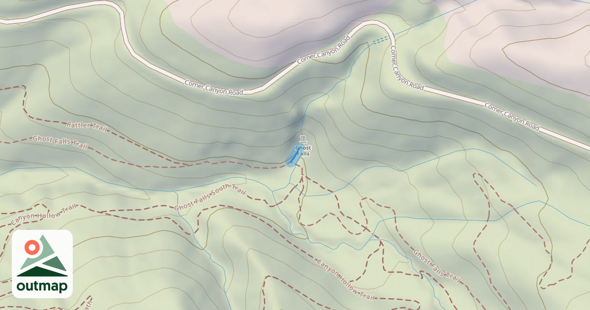 Map of Ghost Falls