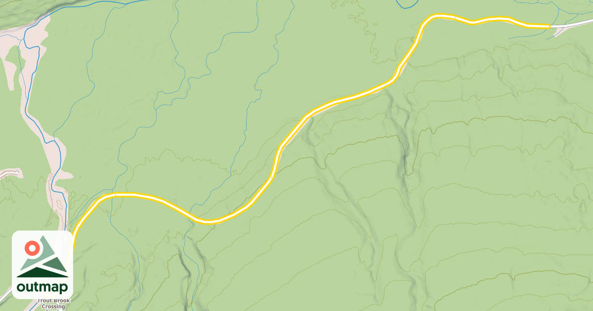 Map of Park Tote Road