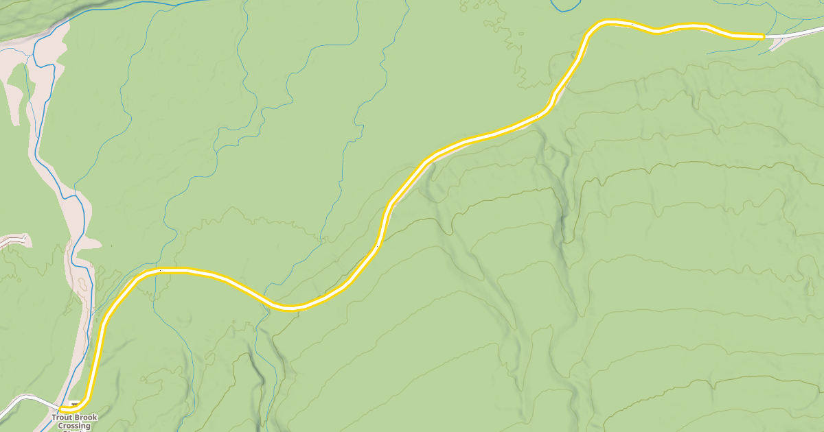 Map preview of Park Tote Road