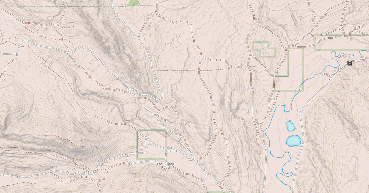 Map preview of BACON RIDGE OFF TRACK