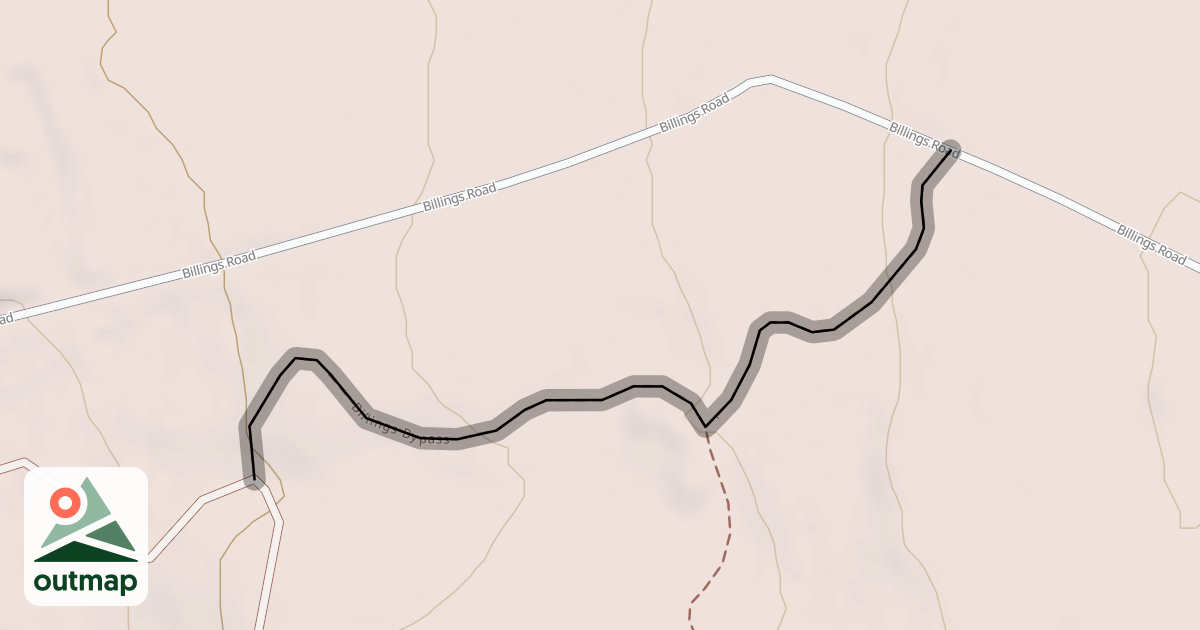 Map of Billings Bypass