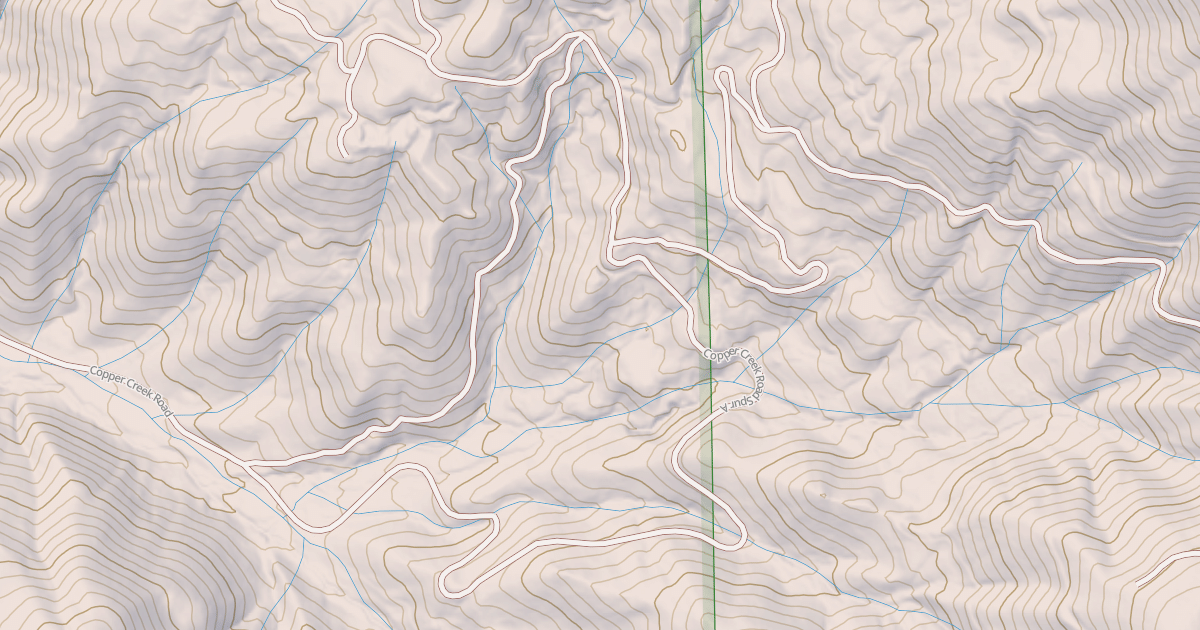 Map preview of COPPER CREEK