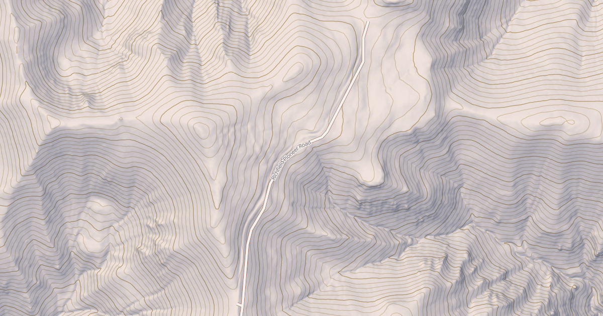 Map preview of Coffee Peak