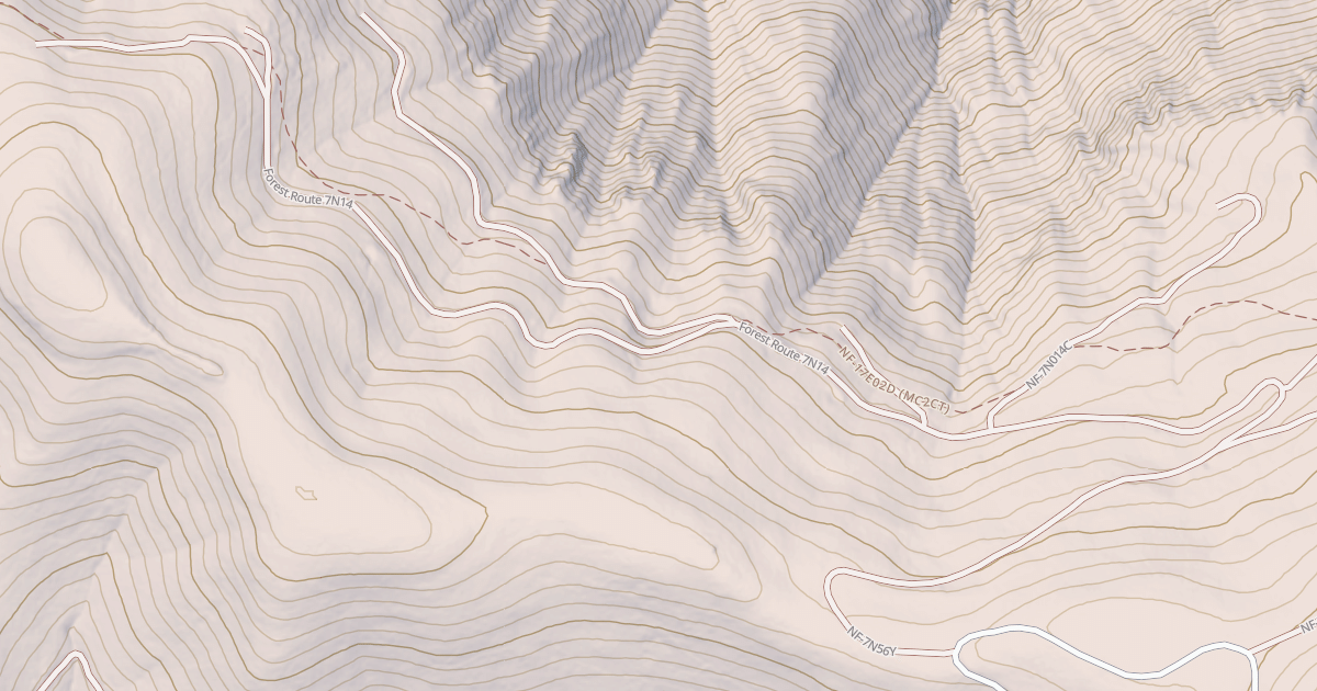 Map preview of USFS Motor Vehicle Use Map Roads {651BD25C-8DC7-4896-8B42-1E589E10E22D}