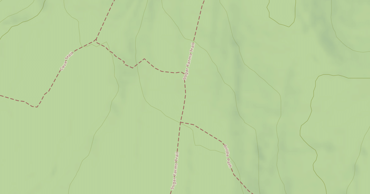 Map preview of Sugar Farms Trail
