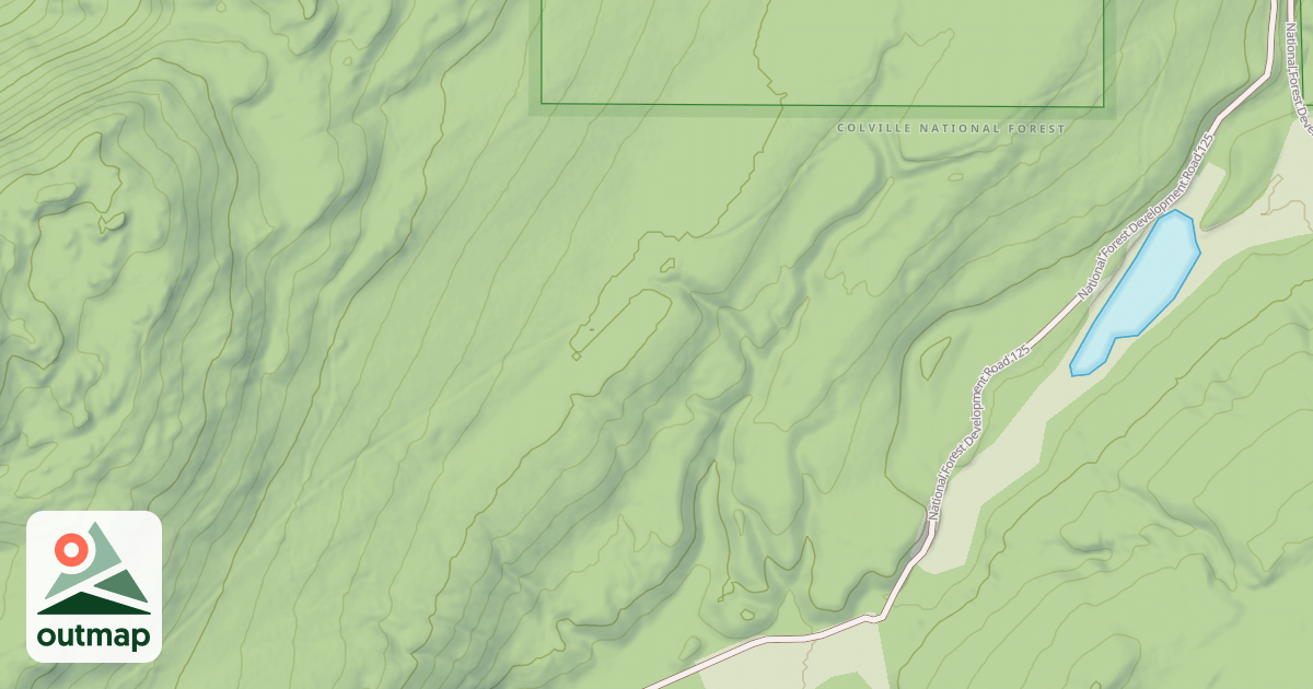 Map of RABBIT MTN