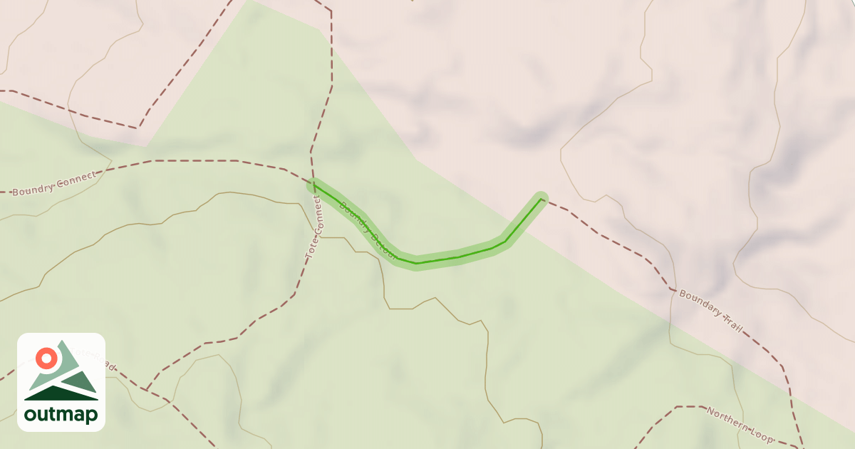 Map of Boundry Detour