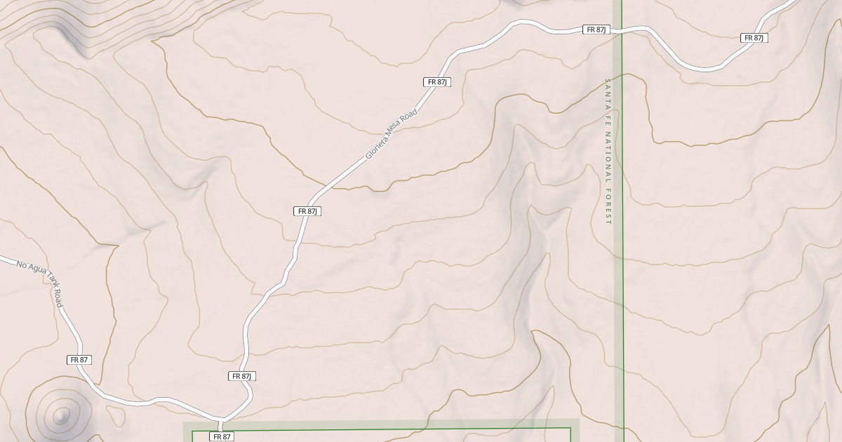 Map preview of USFS Motor Vehicle Use Map Roads {923B5D89-FBB1-41AB-911A-CB130CE5C1B0}