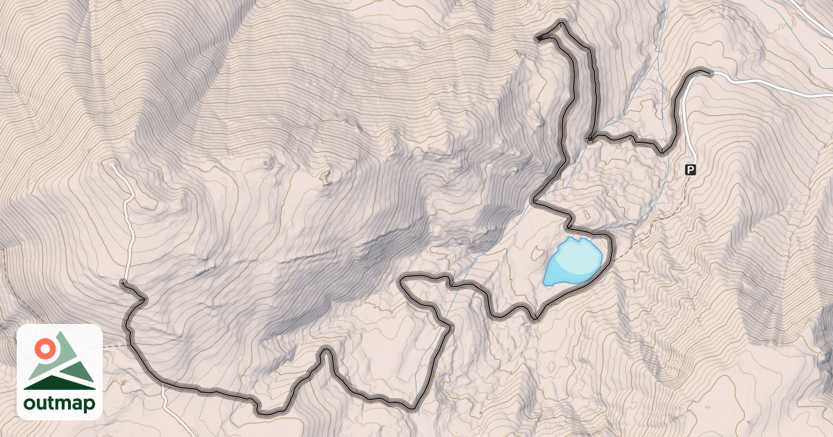 Map of Rat Lake Trail