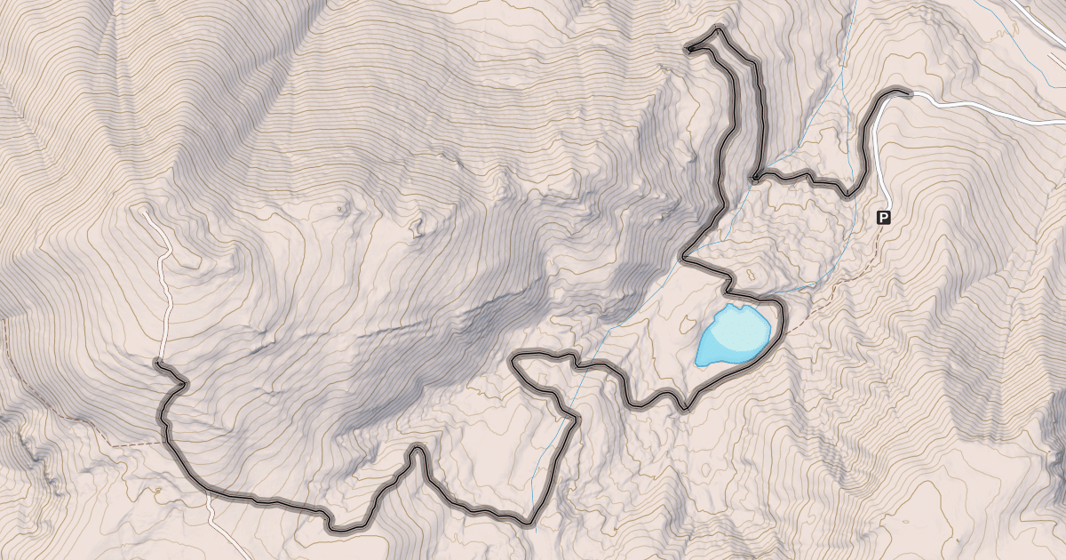 Map preview of Rat Lake Trail