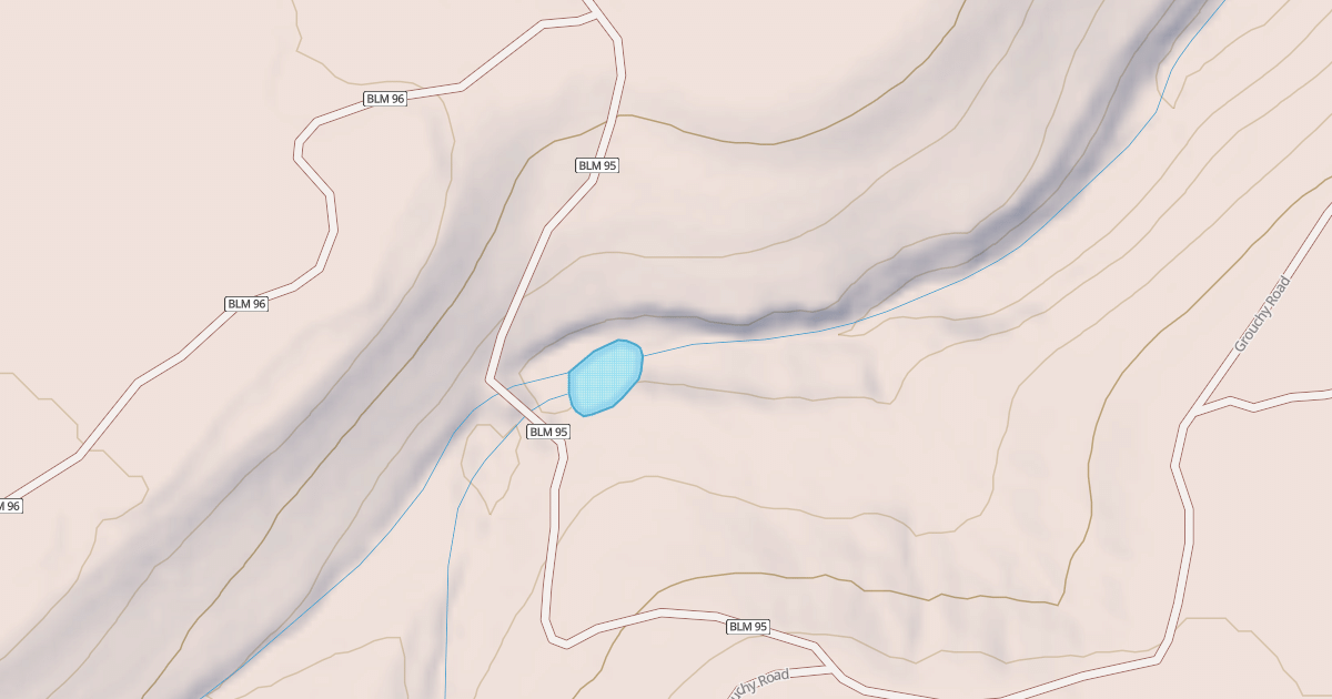 Map preview of BLM National GTLF Public Motorized Roads 70477c15-627e-495c-ac10-f57d719e456d