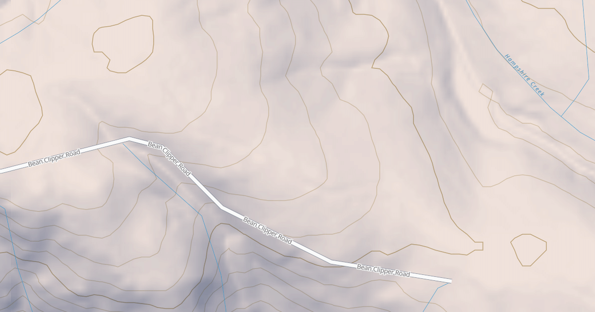 Map preview of PETERSON RIDGE SPUR D