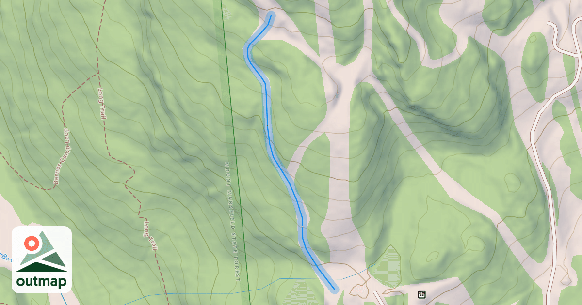 Map of Lower West Run