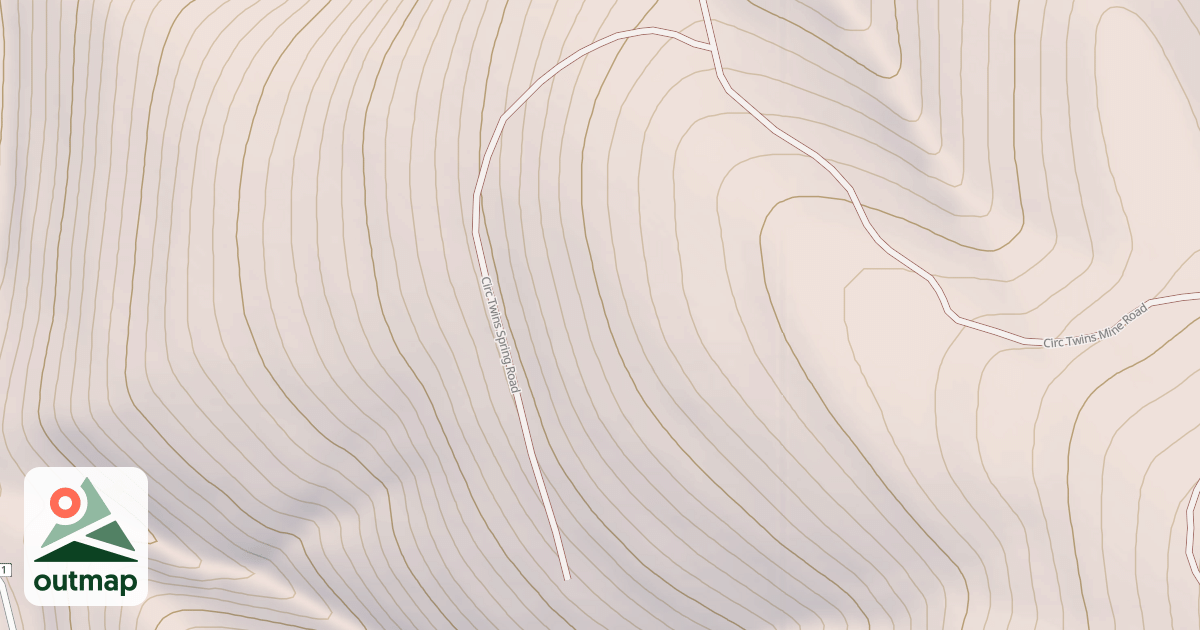 Map of CIRC TWINS SPRING