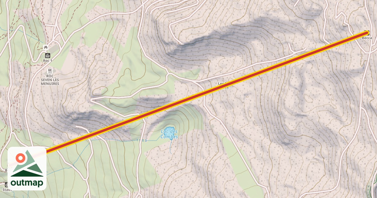 Map of Becca