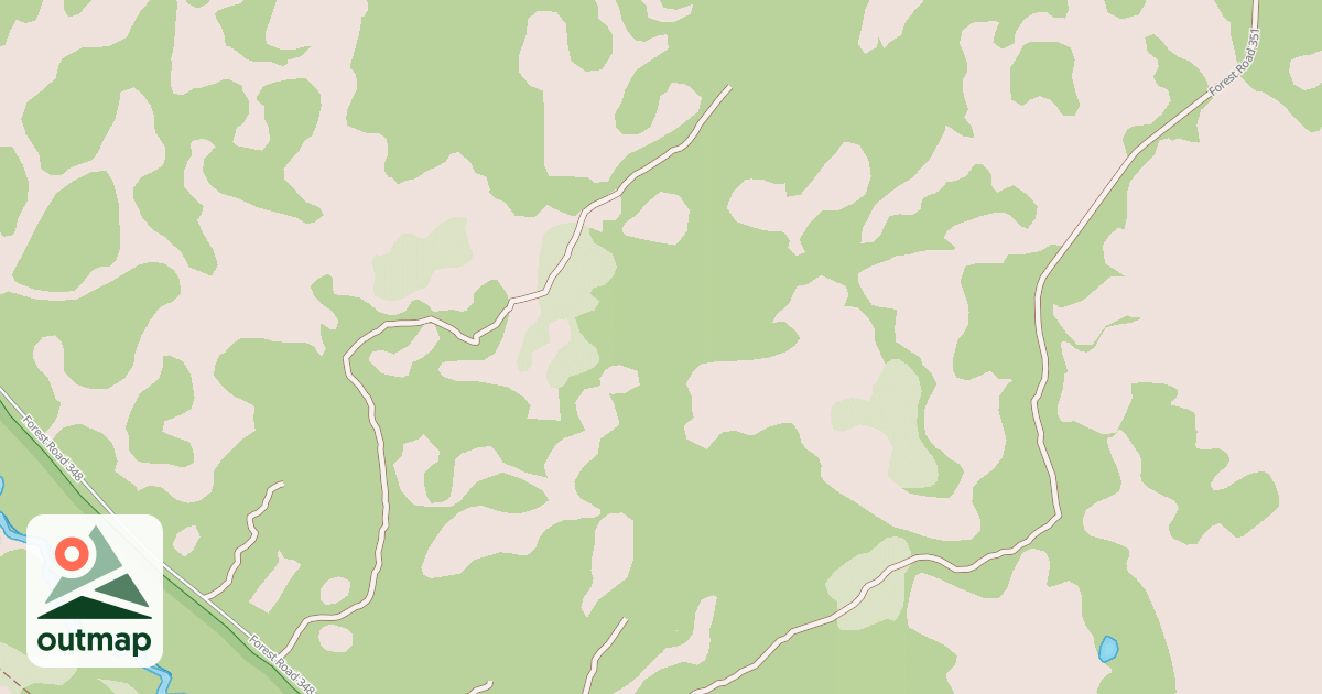 Map of USFS Motor Vehicle Use Map Roads {6E7C5D75-34FD-48C6-821A-8E1C8C1389B0}