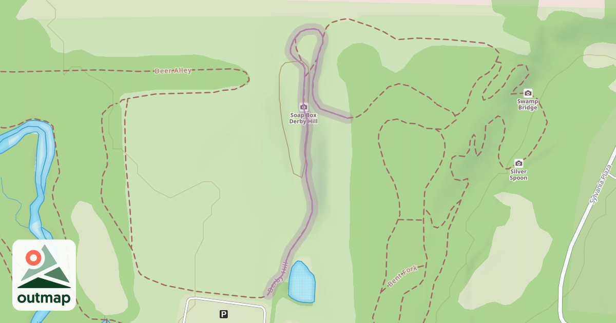 Map of Derby Hill