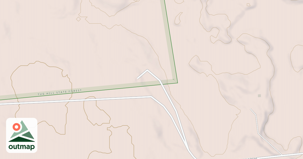 Map of Borland Ext Road