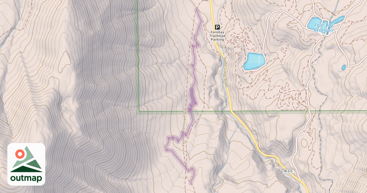 Map of More Cowbones Trail