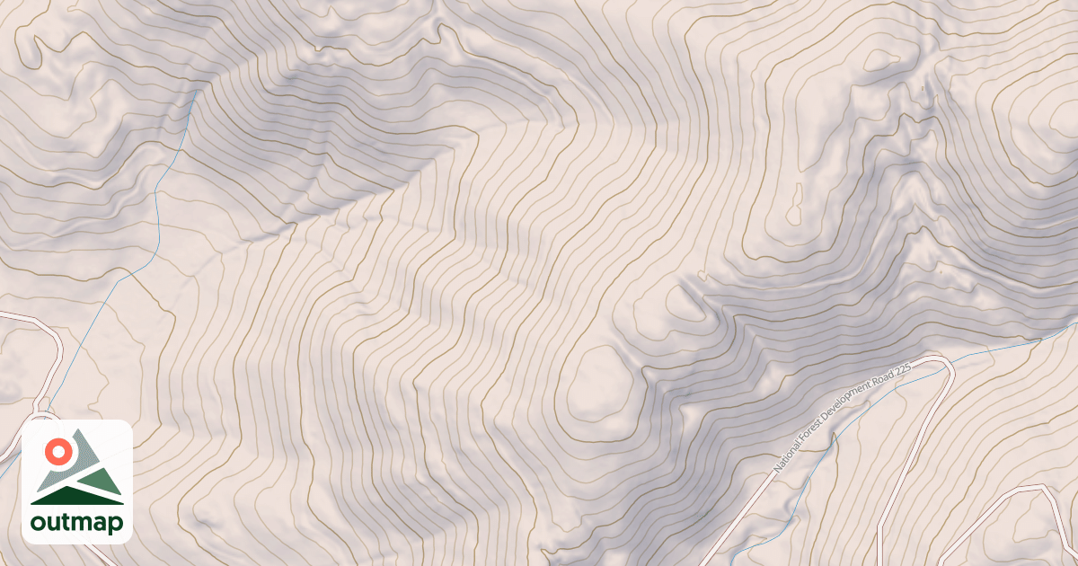 Map of BEAR T.S. FY 93
