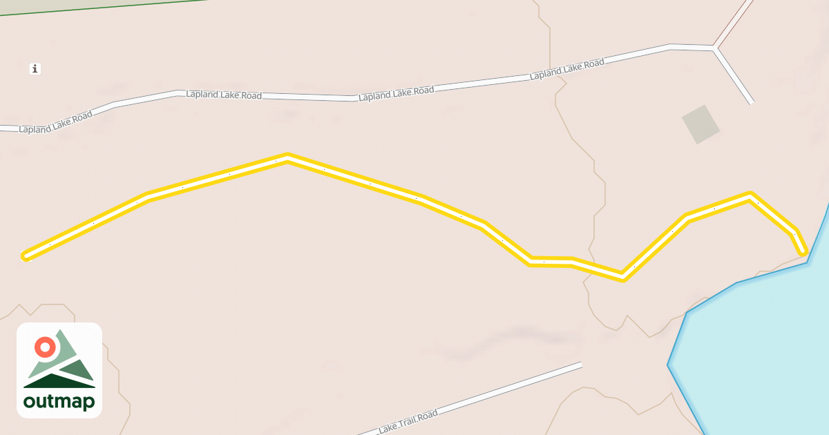 Map of Lake Trail