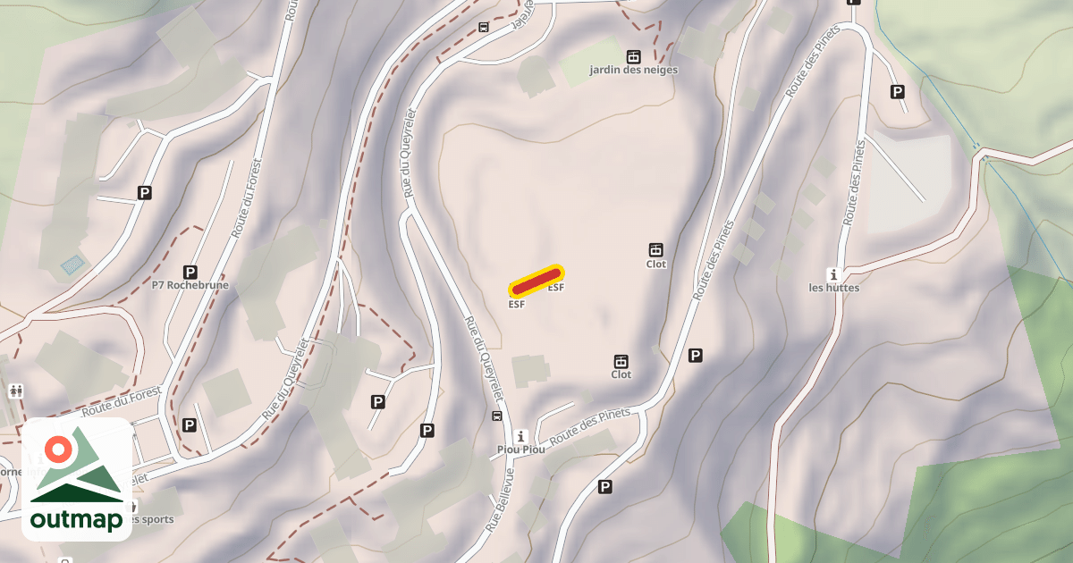 Map of ESF