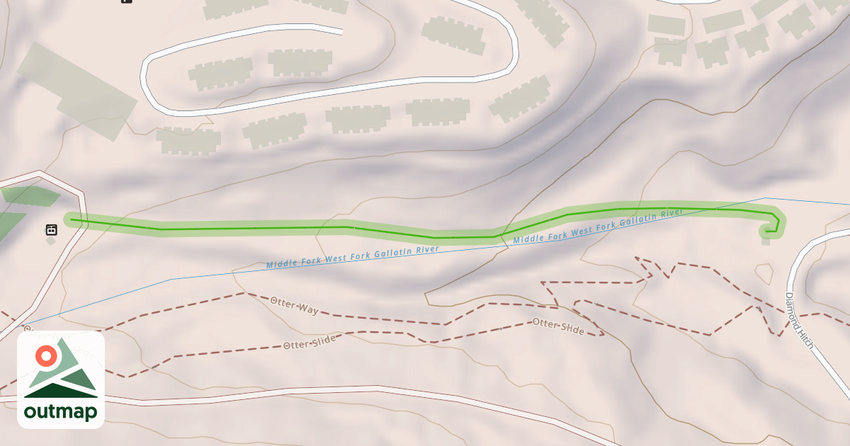 Map of Pony Express
