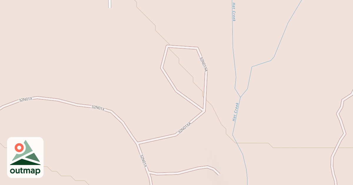 Map of BIG PINE CG