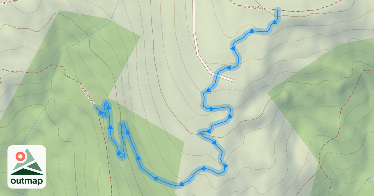 Map of Turkey Tail