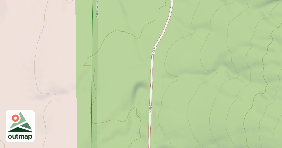 Map of USFS Motor Vehicle Use Map Roads {BD4669B1-C0D1-4684-AB45-79141B5C1155}