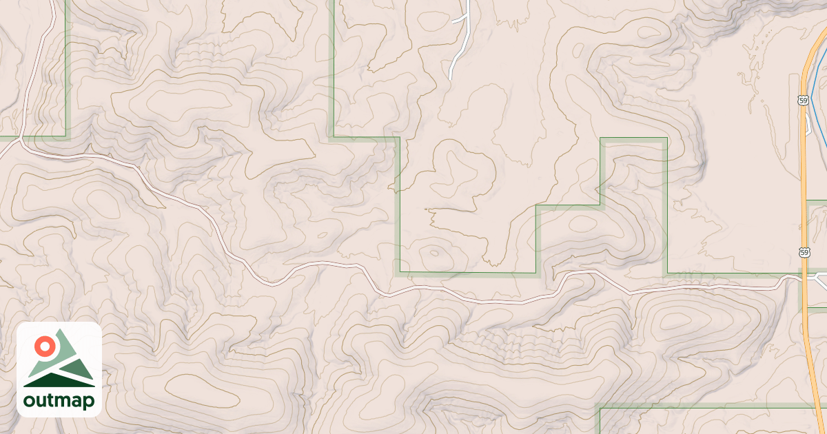 Map of WEST KELLY
