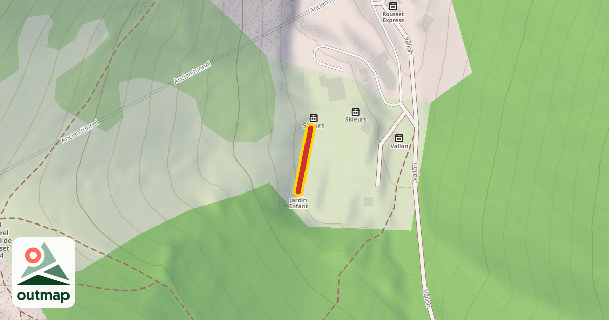 Map of Jardin Enfant