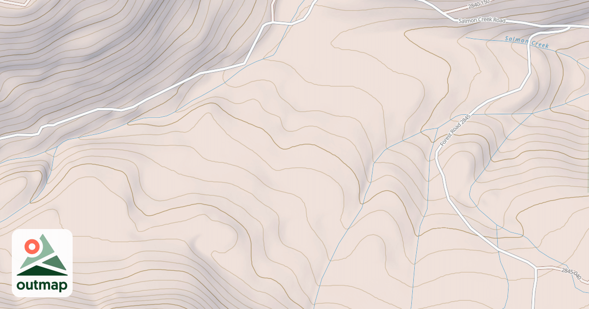 Map of USFS Motor Vehicle Use Map Roads {2FAC9262-A436-4B15-A793-B79F83834EDD}