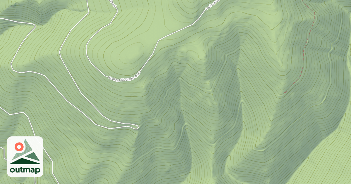 Map of (FDR) MALLOY GULCH