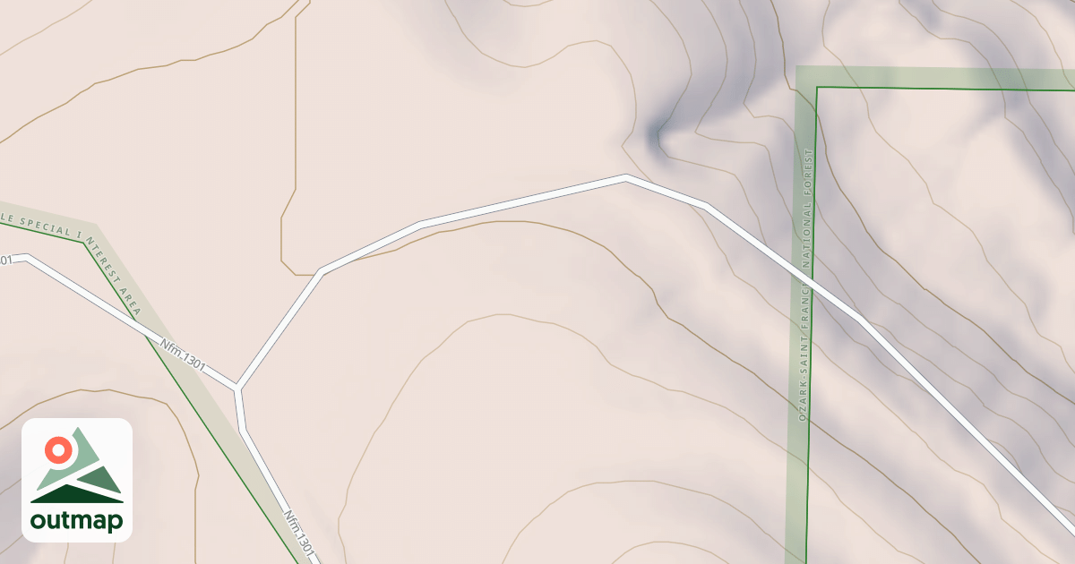 Map of USFS Motor Vehicle Use Map Roads {E4EA5ABF-4648-463F-AAF9-08B84248B0F4}