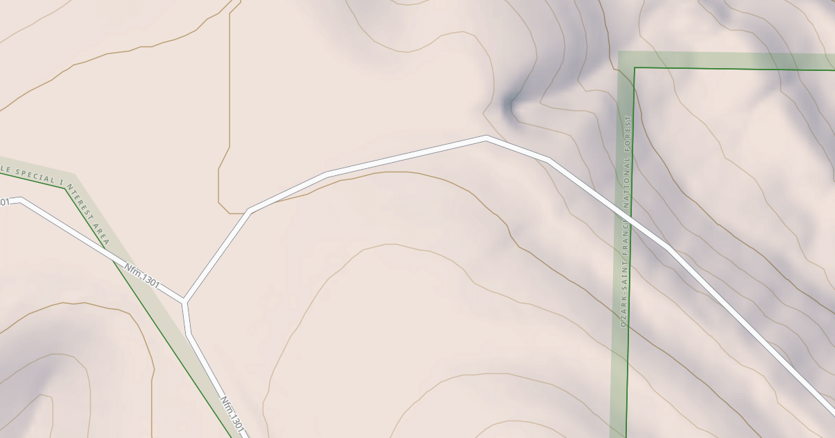 Map preview of USFS Motor Vehicle Use Map Roads {E4EA5ABF-4648-463F-AAF9-08B84248B0F4}