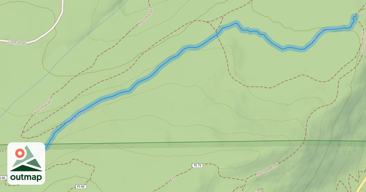 Map of Akima's Way
