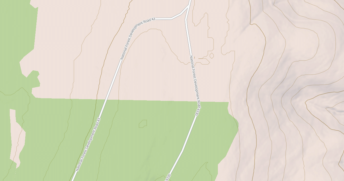 Map preview of PORCUPINE ROAD