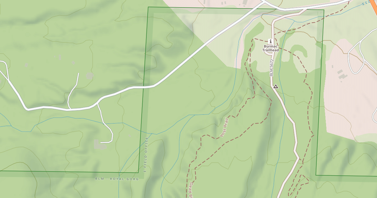 Map preview of BLM National GTLF Public Motorized Roads d85328ae-56ed-44a6-8e92-270d5300ddba