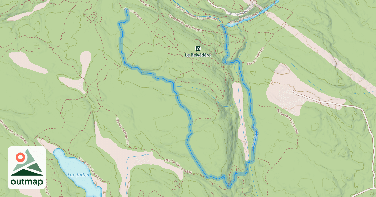 Map of 31 L'Olympique
